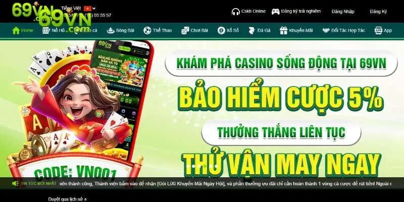 Tải app 69VN cho iOS